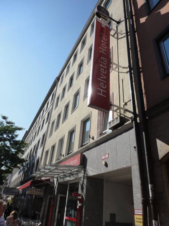 Aussenansicht Helvetia Hotel Munich City Center