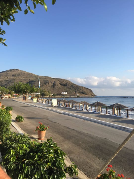 Ausblick vom Restaurant Corissia Beach Hotel