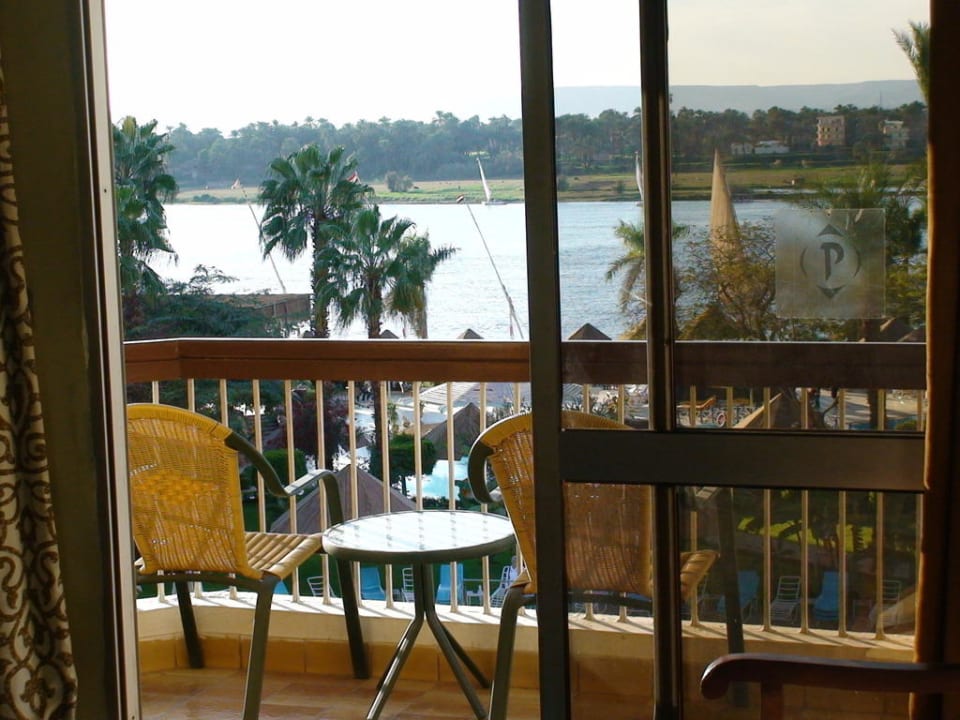 Vue sur le balcon Pyramisa Hotel Luxor