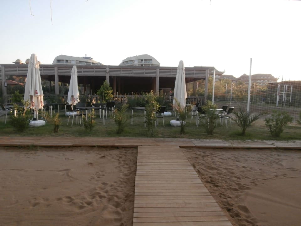 Blick zur Strandbar Seamelia Beach Resort