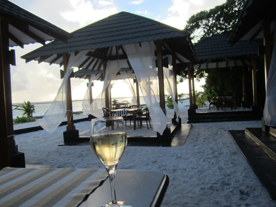 Abendstimmung Cafe Mass Adaaran Select Meedhupparu Island Resort - Premium All Inclusive