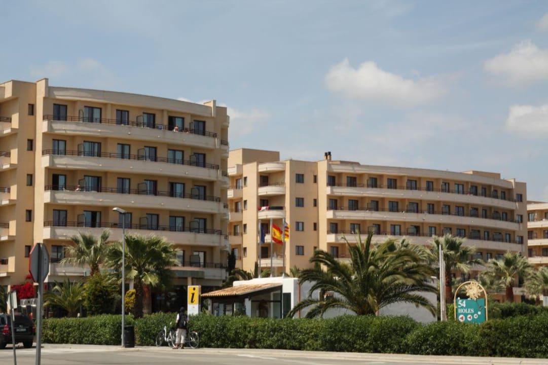 Frontansicht Orient Beach Club allsun App.-Hotel Orient Beach