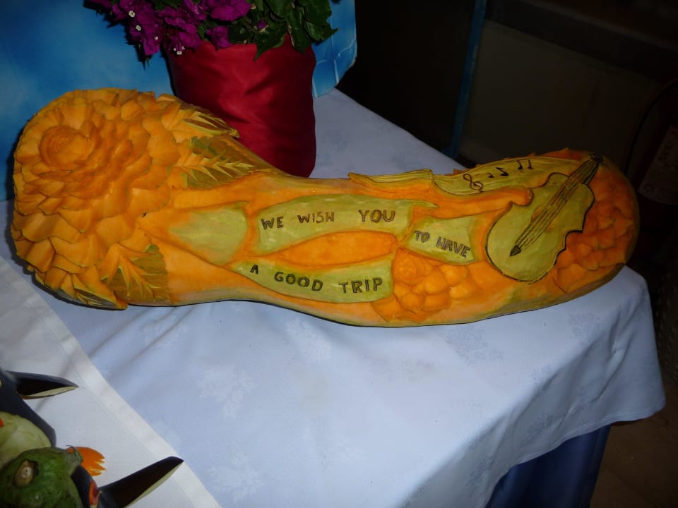 Netter Gruß zum Abschied Hotel Kalithea Horizon Royal