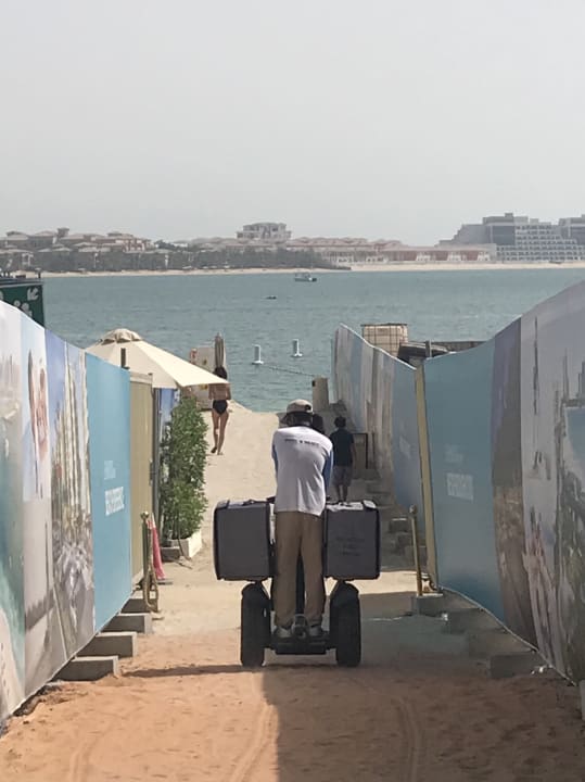 Baustellenzaun Fairmont The Palm