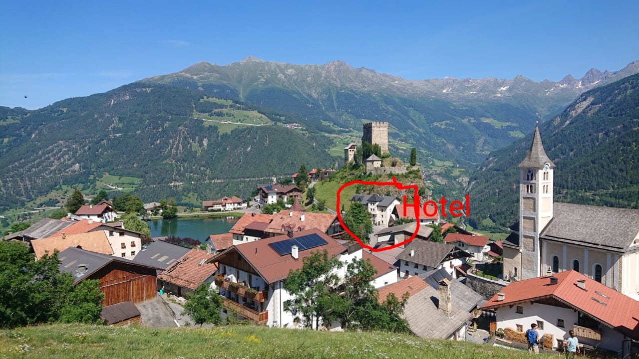 Außenansicht Seeapart Pöder