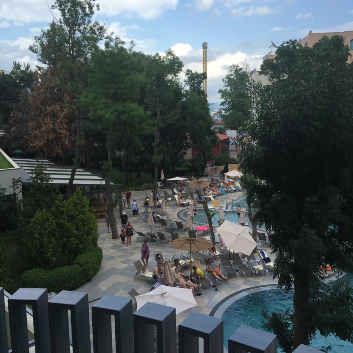 Pool vom Balkon aus  HVD Club Bor