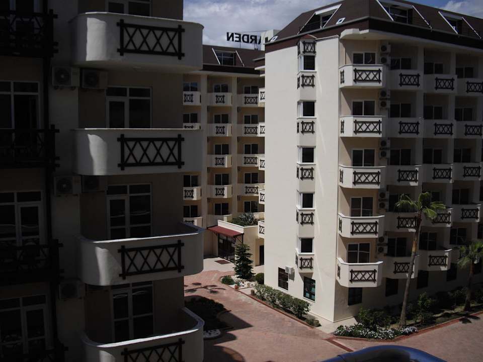 Blick aus dem Fenster Solivia Hotel