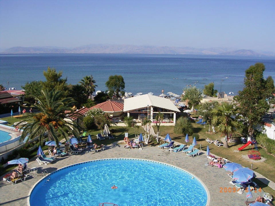 Ausblcik vom 3 Stock Hotel Albatros