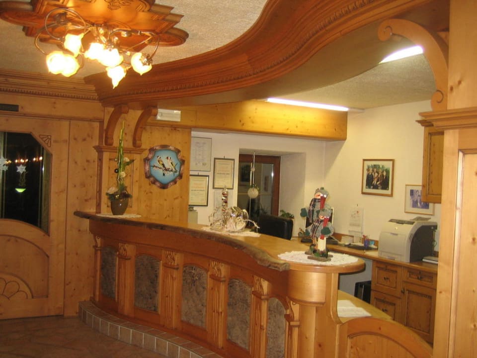 Rezeption Hotel Nussbaumerhof