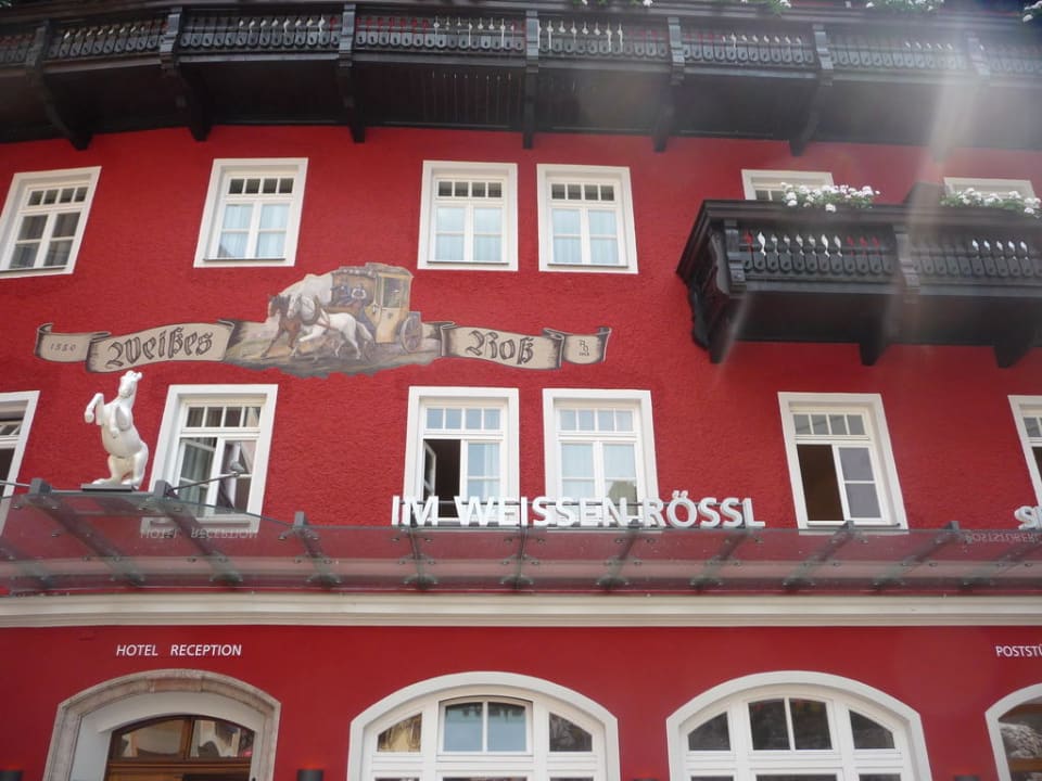 Außenansicht  / Haupteingang Romantik Hotel Im Weissen Rössl