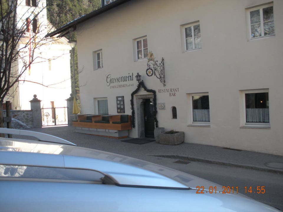 Główne wejście do hotelu  Hotel & Südtiroler Gasthaus Der Gassenwirt