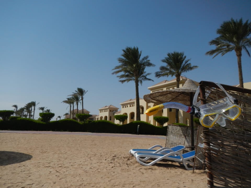Blick zur Hotelanlage Cleopatra Luxury Resort Makadi Bay