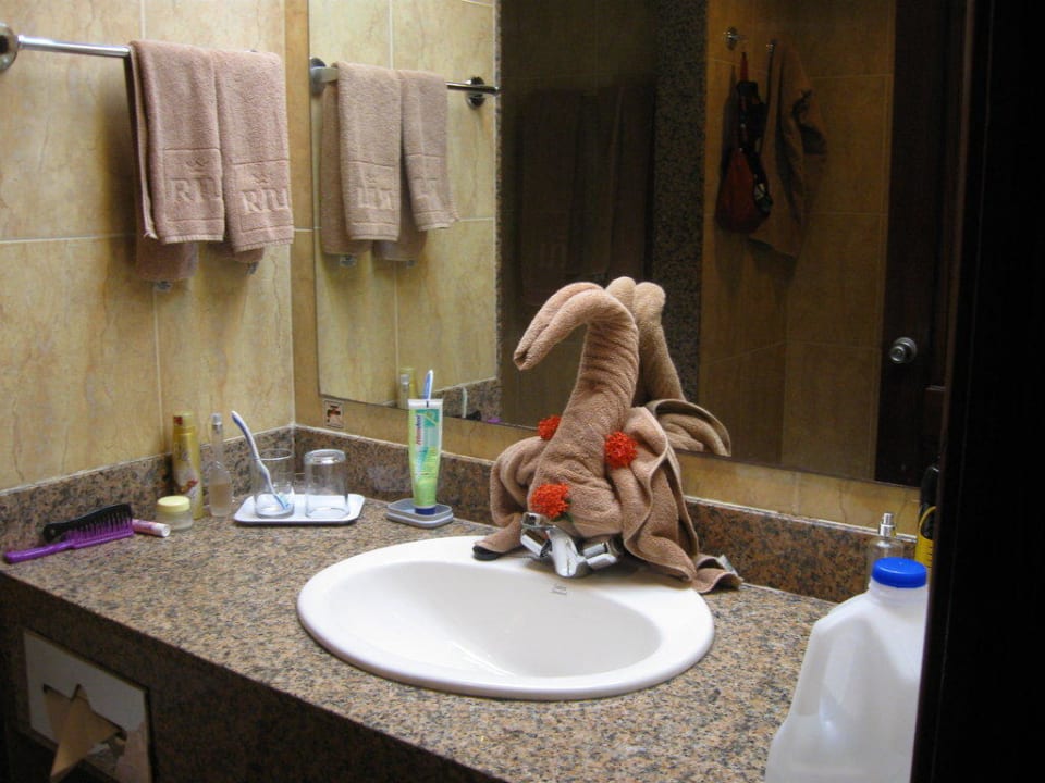Figur im Badezimmer Senator Puerto Plata Hotel