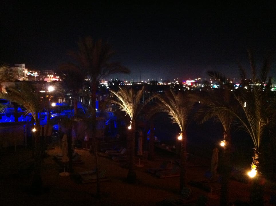 Blick vom Balkon Lido Sharm Hotel