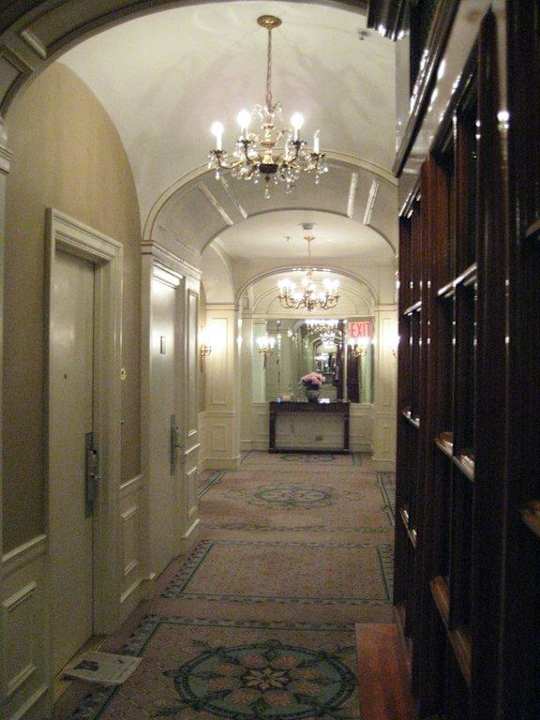 Blick in den Gang in der 39. Etage The Waldorf Astoria New York