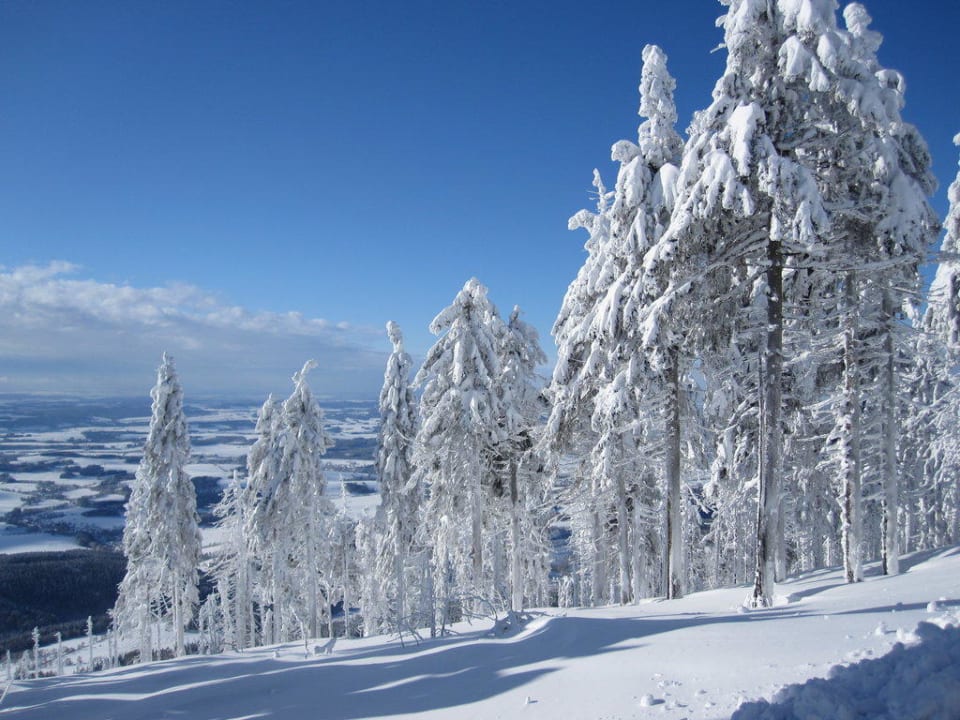 Ausblick Hotel Černá bouda