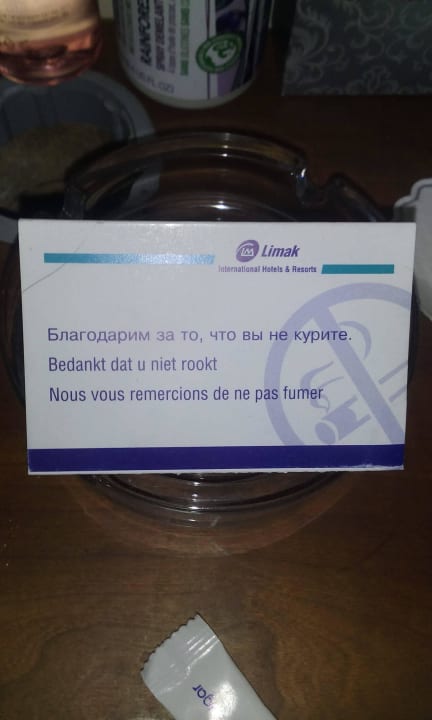 Нас поблагодарили, приятно Limak Limra Hotel & Resort