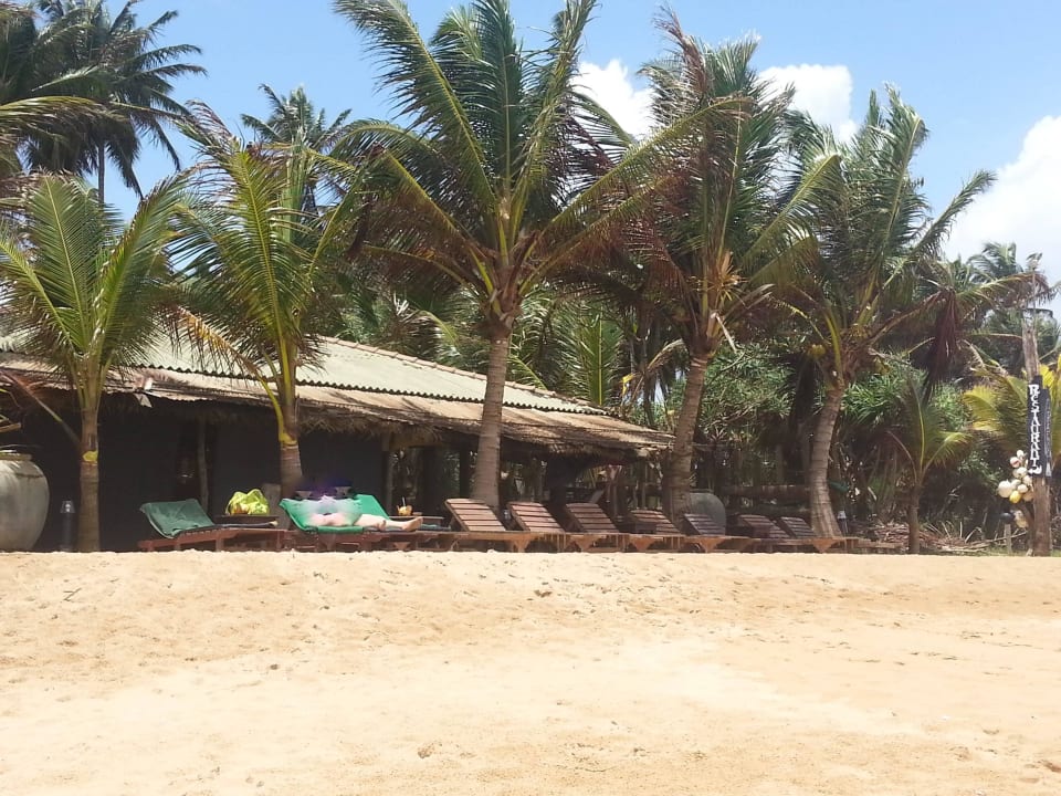 Unser Strandabschnitt Hotel Bentota Village