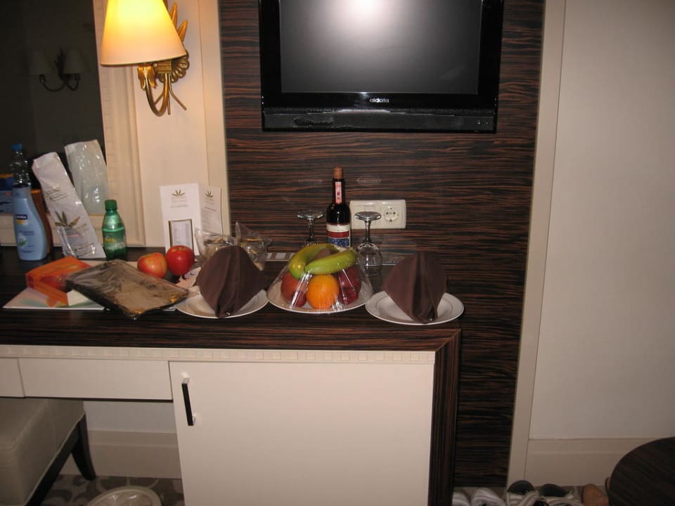 Willkommensgruß vom Hotel Aydinbey Kings Palace & Spa