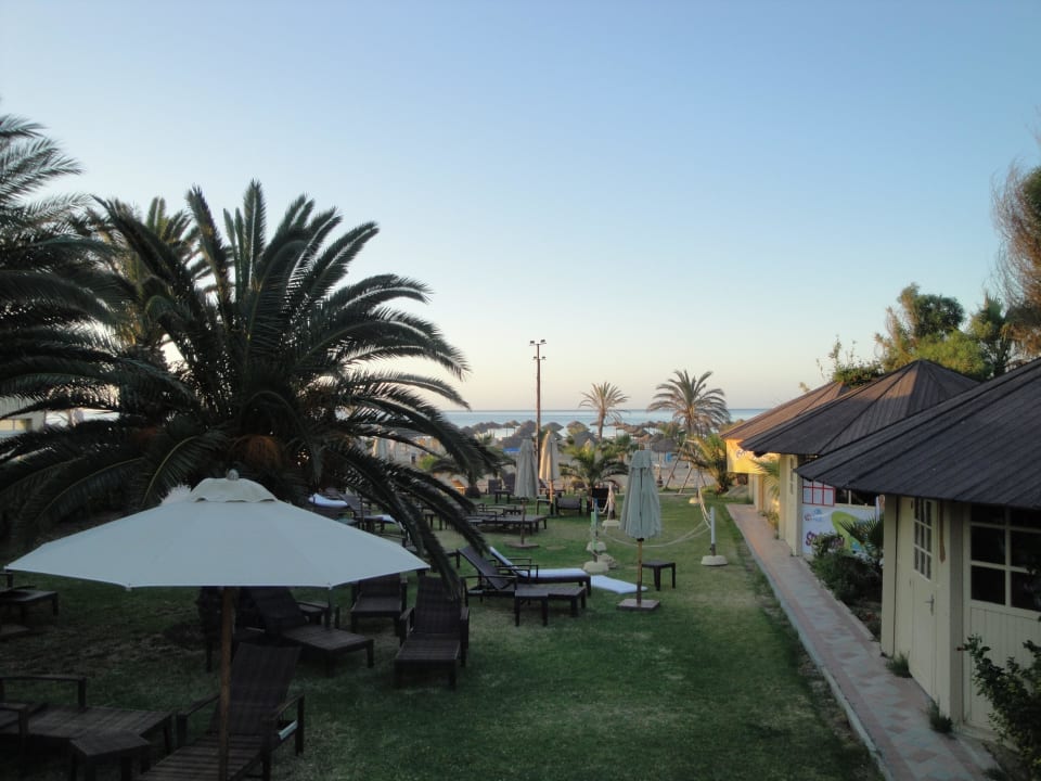 Blick zum Meer Hotel Paradis Palace