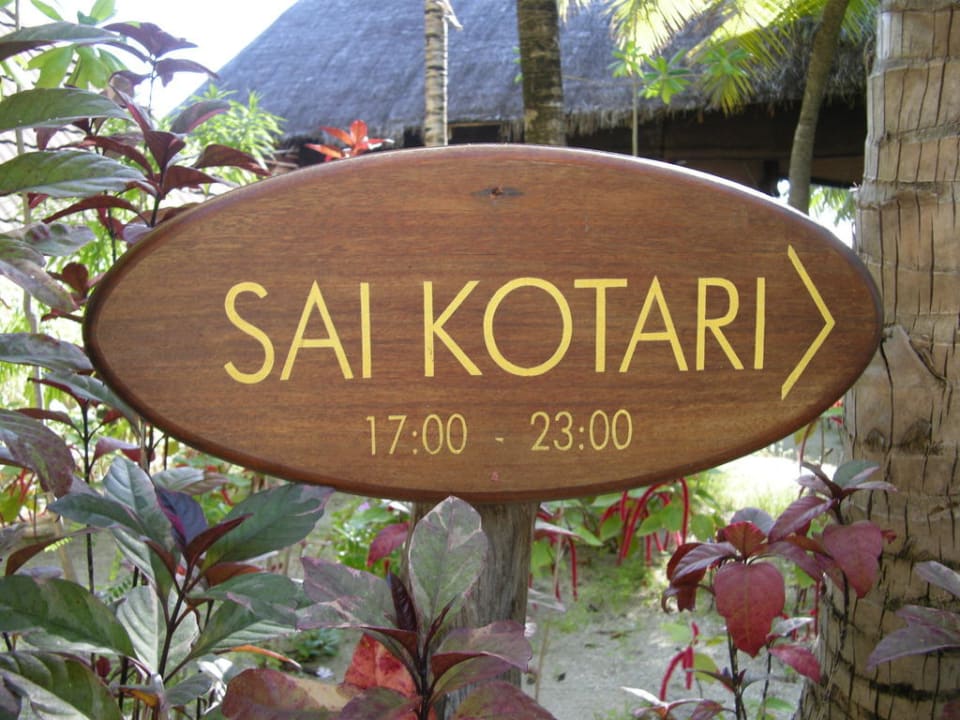 Sai Kotari Teehaus Kuredu Island Kuredu Island Resort & Spa