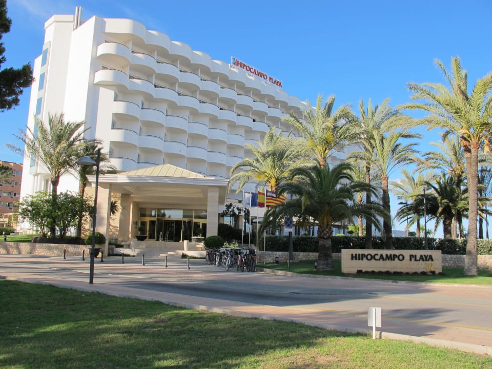 Eingang Hipotels Hipocampo Playa