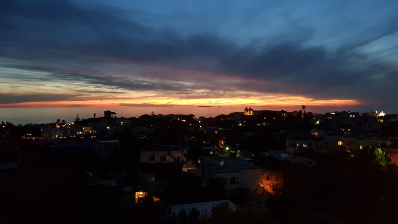 Ausblick Hotel Tramonto d'Oro Terme