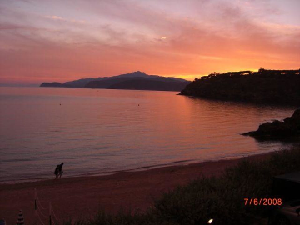 Sonnenuntergang Hotel Stella Maris