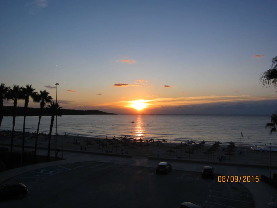 Sonnenaufgang Hipotels Mediterraneo