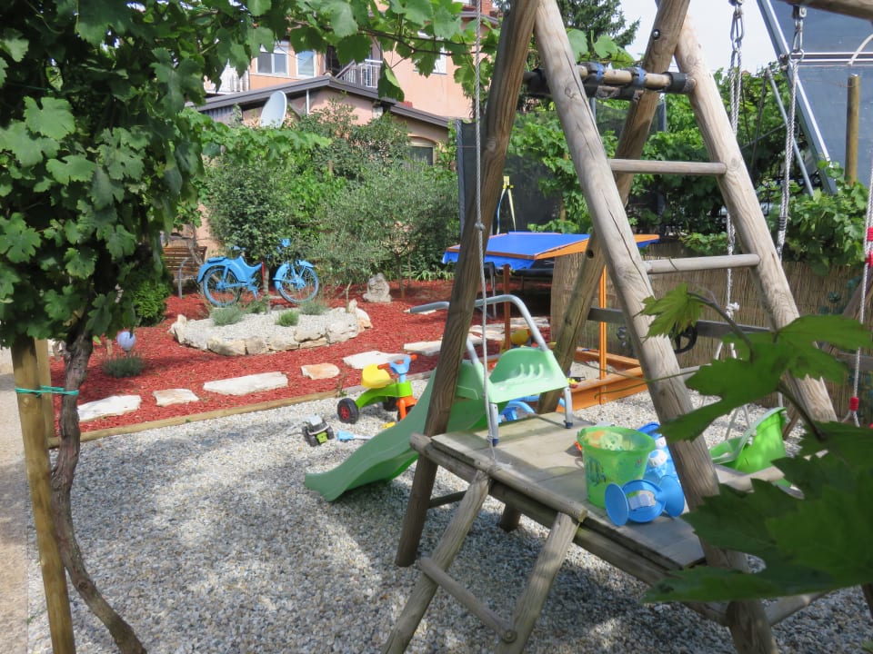 Gartenanlage Pension Biba Poreč