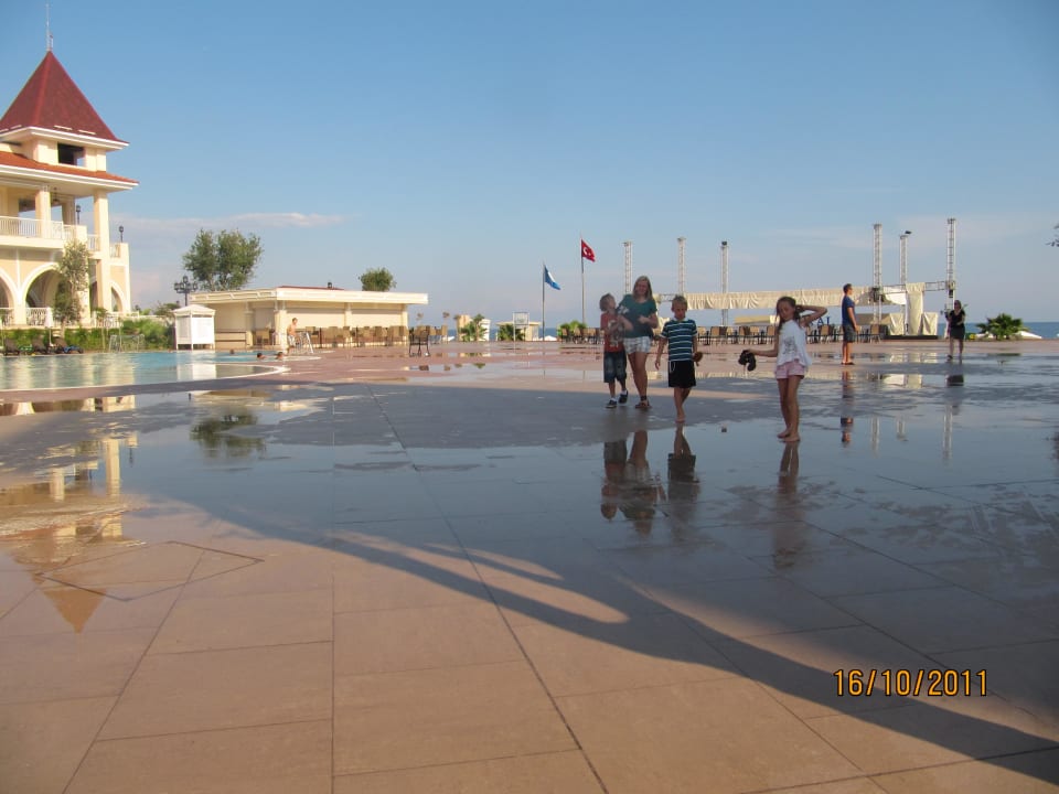 Plitsch platsch nach einem Regenguss Güral Premier Tekirova