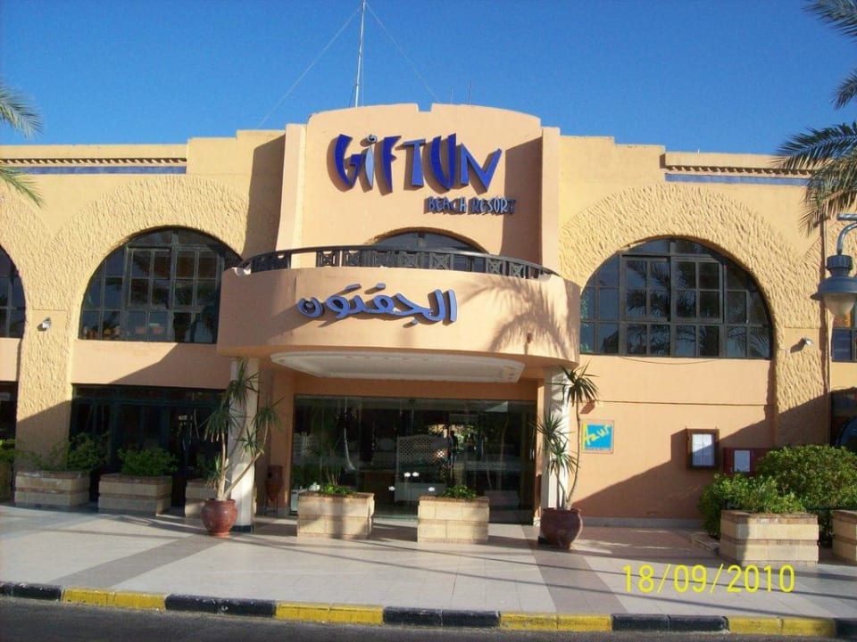 Hoteleingang Giftun Azur Resort