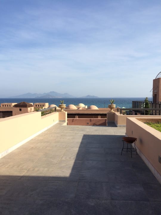 Aussicht von der Restaurantterrasse Atlantica Belvedere Resort