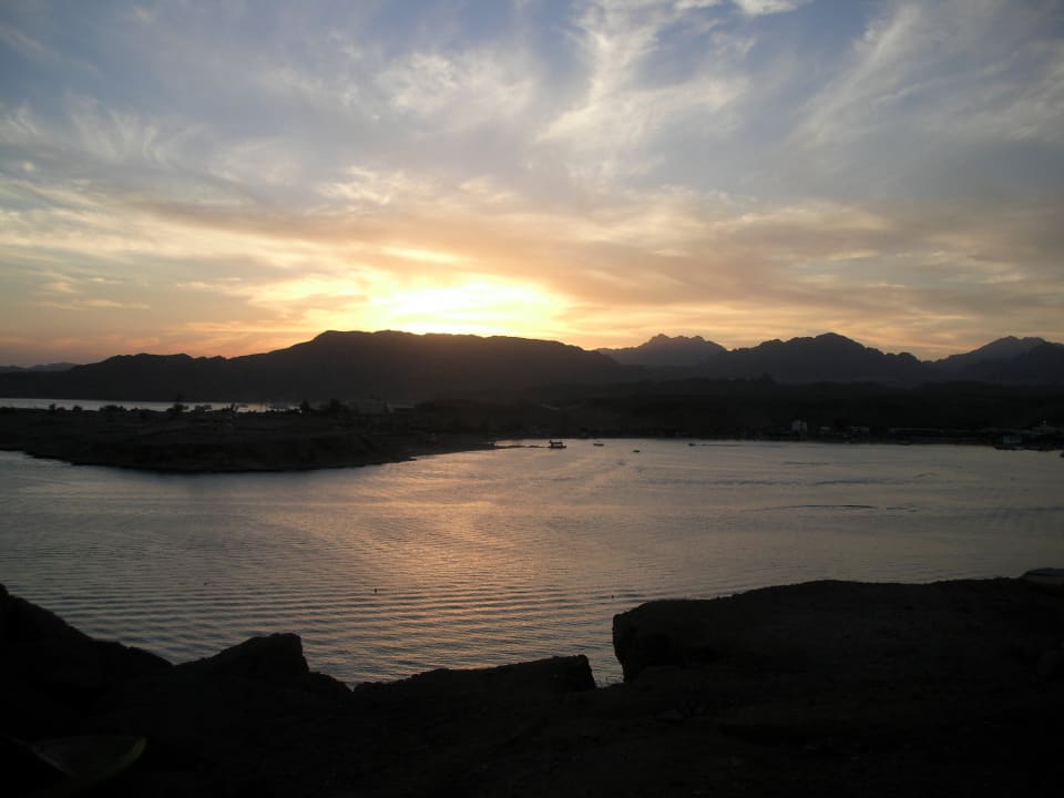 Sonnenuntergang Albatros Sharm Resort