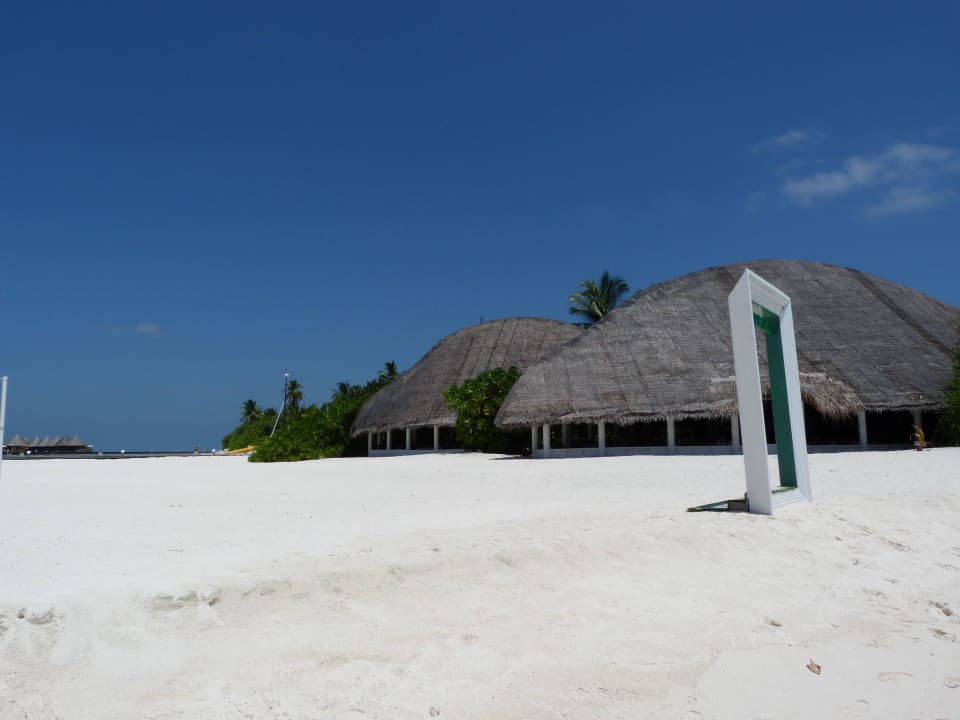 Restaurant, Bar am Strand Angaga Island Resort