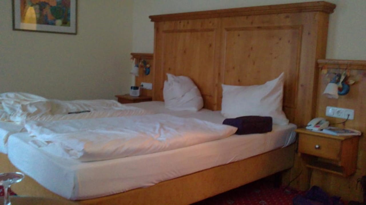 Doppelbett Alpenhotel Kronprinz