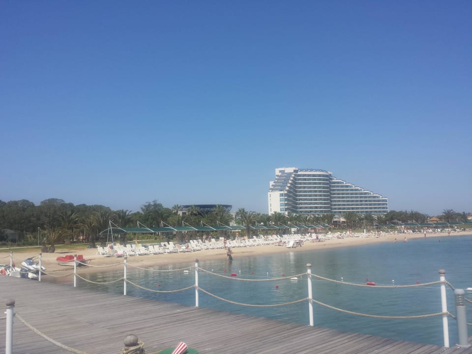 Vom Steg aus (am Fischrestaurant) Venosa Beach Resort & Spa