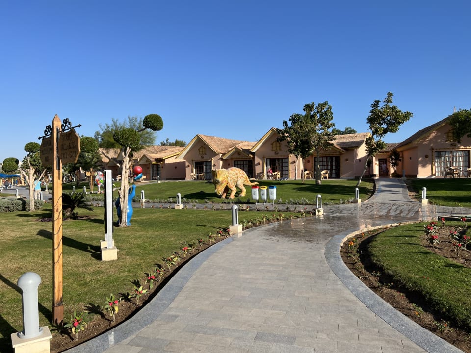 Gartenanlage Pickalbatros Jungle Aqua Park Resort - Neverland Hurghada