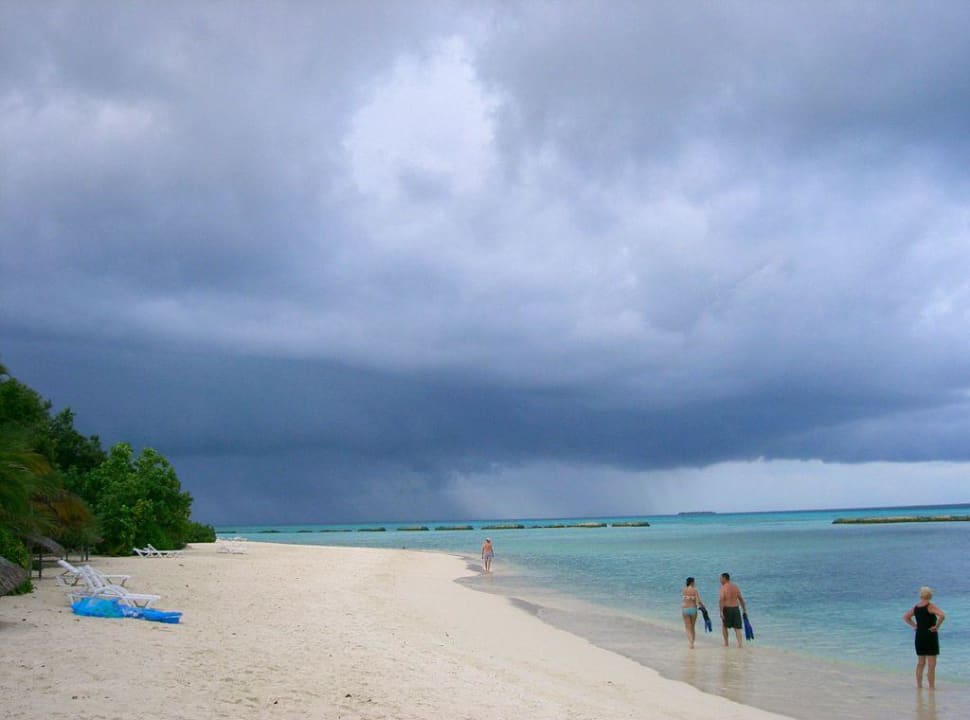 beeindruckendes Wetterschauspiel Summer Island Maldives