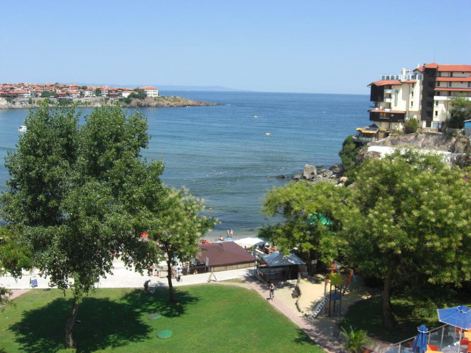 Meerblick vom Balkon Hotel Selena Star
