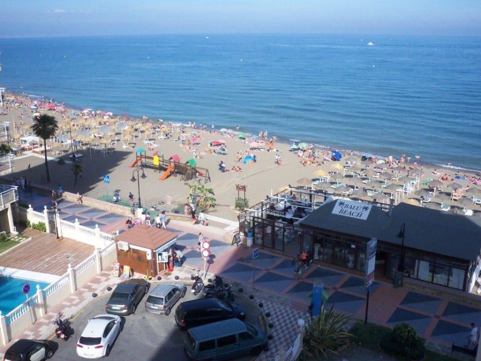 Vom Zimmer auf den Strand Hotel La Barracuda