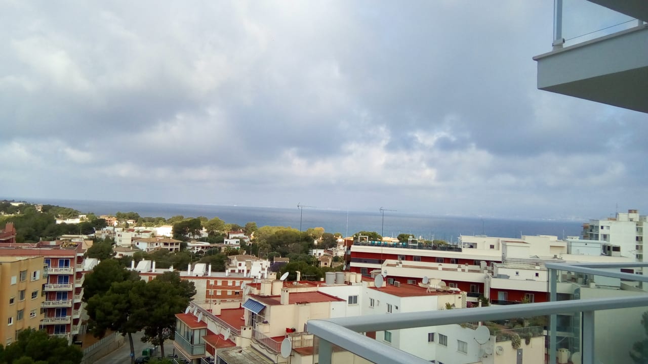 Ausblick aus dem Zimmer vom Bett aus! HSM Son Veri - Adults Only