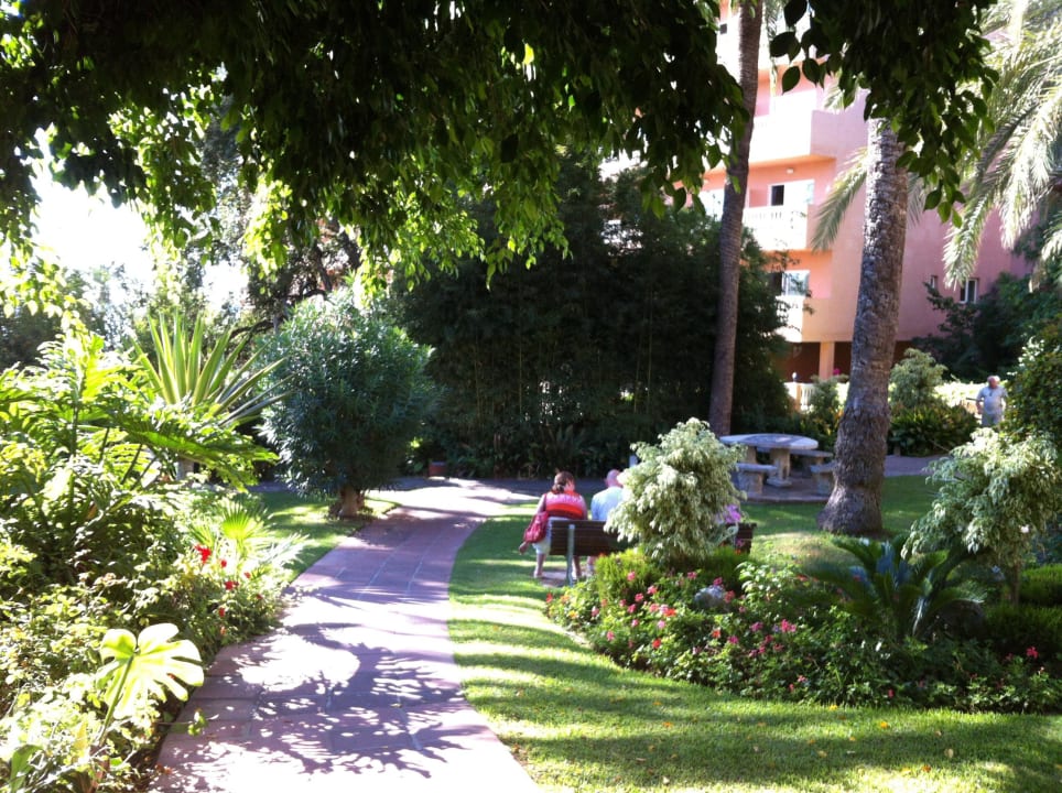 Jardin paisible du Siroco Hotel Best Siroco