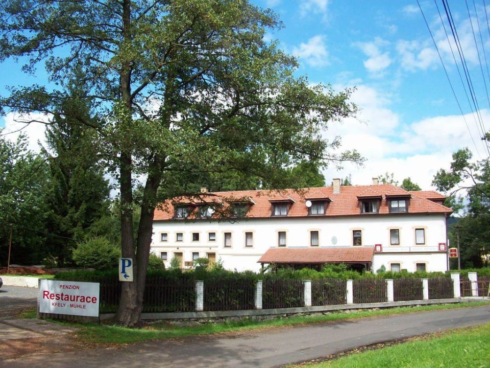 Aussenaufnahme Pension Kfely Mühle