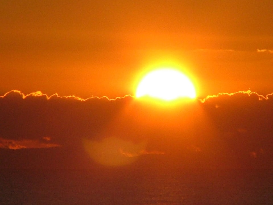 Zonsondergang Seamelia Beach Resort