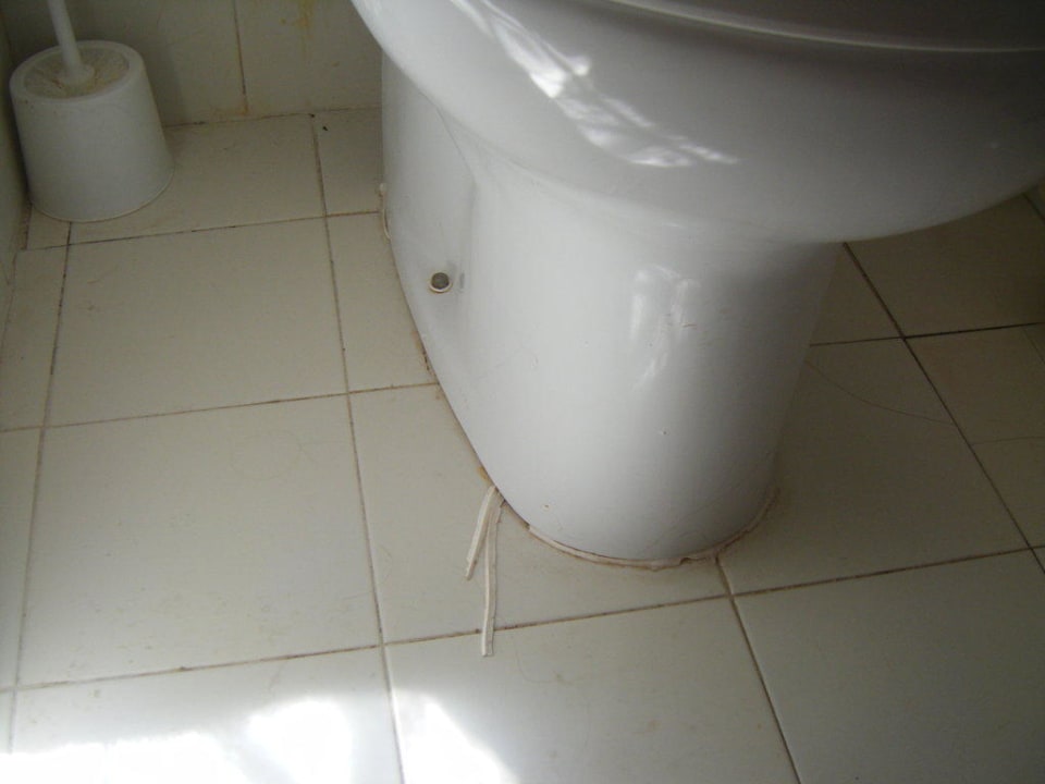 Fuge der Toilette Samira Club