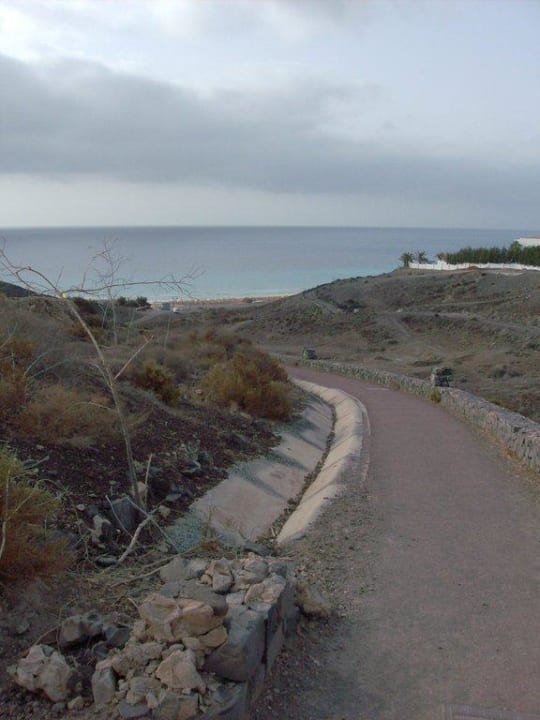 Weg zum Strand AluaVillage Fuerteventura