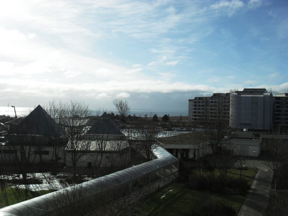 Ausblick vom Balkon Damp Ostsee Resort & Ferienpark