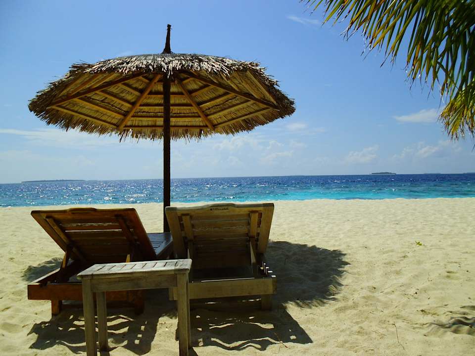 Ausblick von Villa 130 NH Collection Maldives Reethi Resort