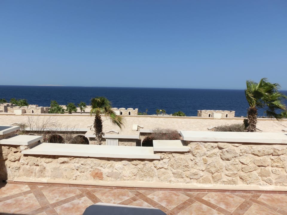 Blick vom Block 7... Pickalbatros Citadel Resort